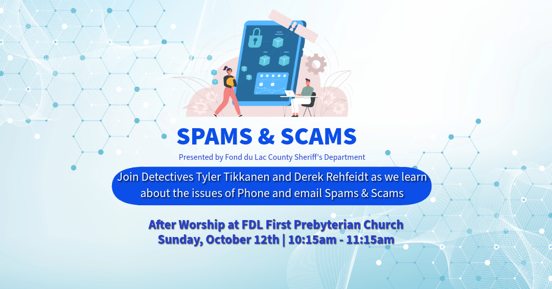 Growing Connections-Spams and Scams